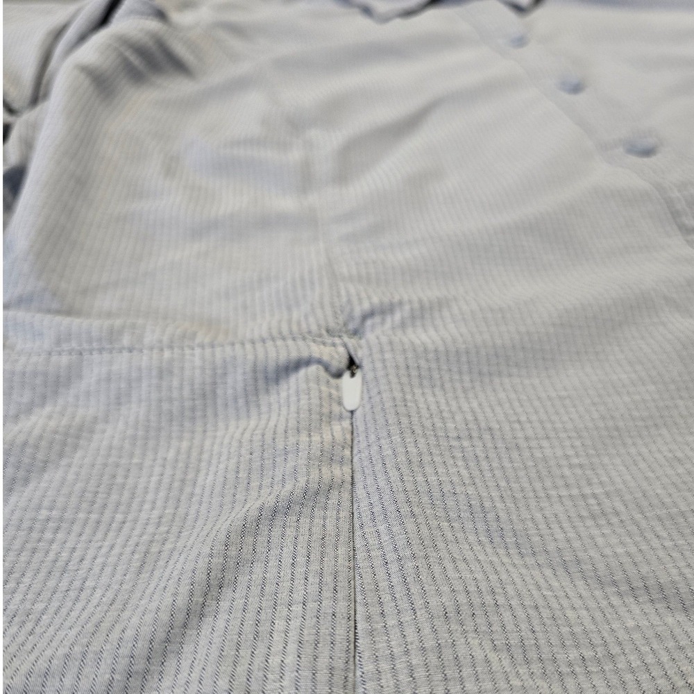 ExOfficio Insect Shield Shirt Womens Small Travel Hiking Button Up Gray - Picture 10 of 12